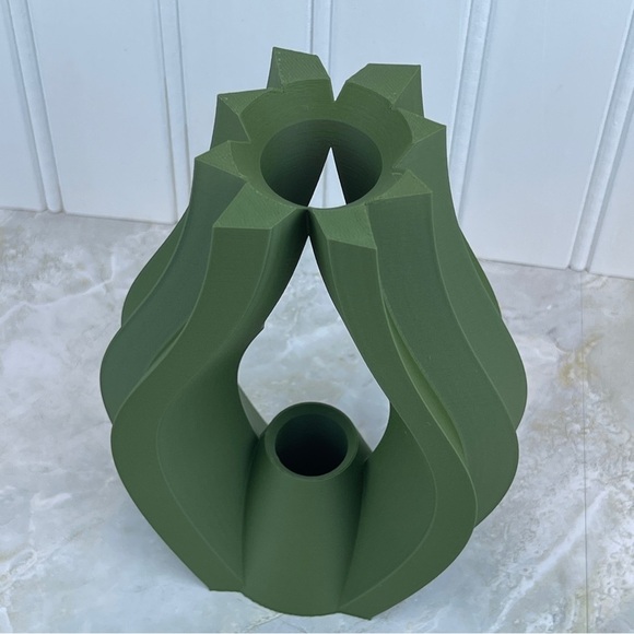 Unique Modern Vase, The Krono Vase, Flower Vase, Dried Flowers - Picture 5 of 7